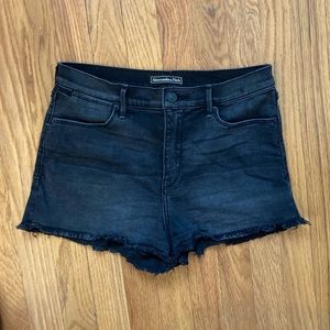 Abercrombie & Fitch Black Shorts
